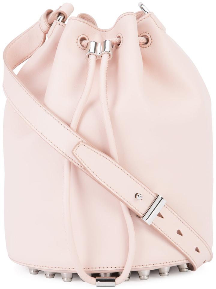 Alexander Wang Bucket Crossbody Bag, Women's, Pink/purple, Leather