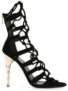 Balmain Cut Out Detail Sandals