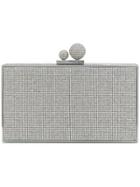 Sophia Webster Crystal Embellished Box Clutch - Grey