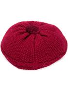 Le Chapeau Le Chapeau 3733 Burgundy Leather/fur/exotic Skins->leather