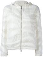 Moncler Curved Panel Hooded Jacket - White