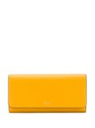 Mulberry Small Classic Grain Continental Wallet - Yellow
