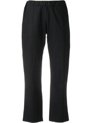 Labo Art Cropped Trousers - Black