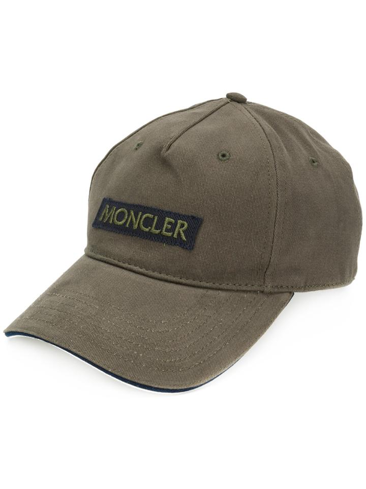 Moncler Logo Cap - Black