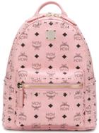 Mcm Studded Stark Backpack - Pink & Purple