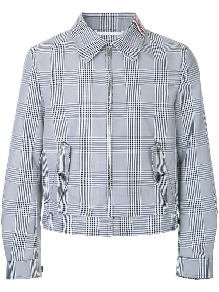Thom Browne Zip Up Jacket - Grey