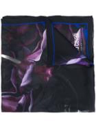 Roberto Cavalli Marchito Printed Scarf - Purple