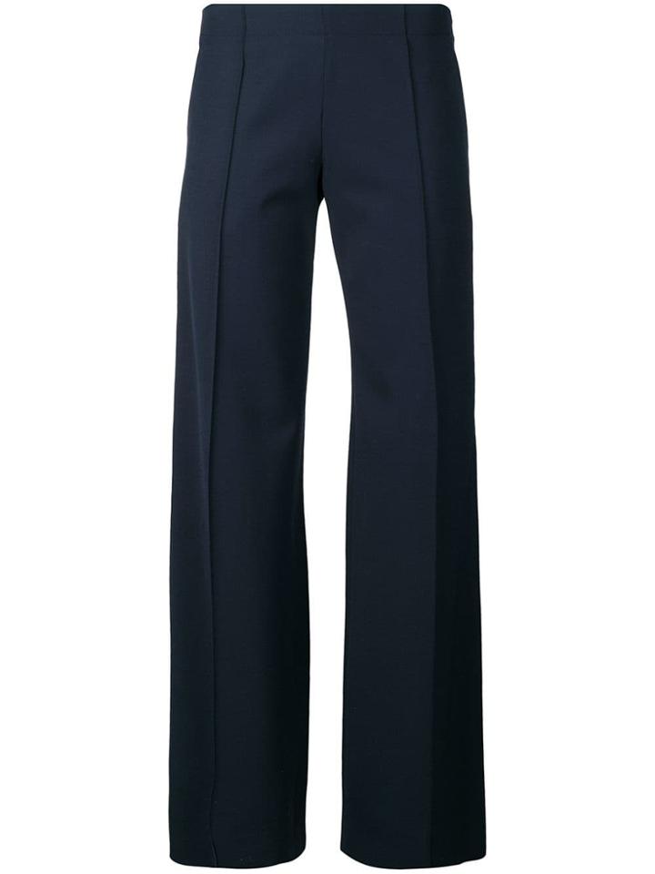 Chloé Smart Pipwide Leg Trousers - Blue