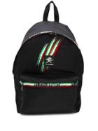 Plein Sport Logo Lined Backpack - Black