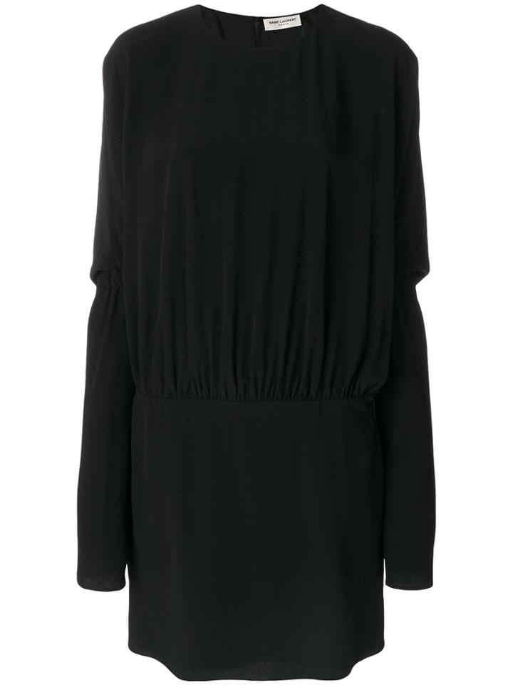 Saint Laurent Classic Shift Dress - Black