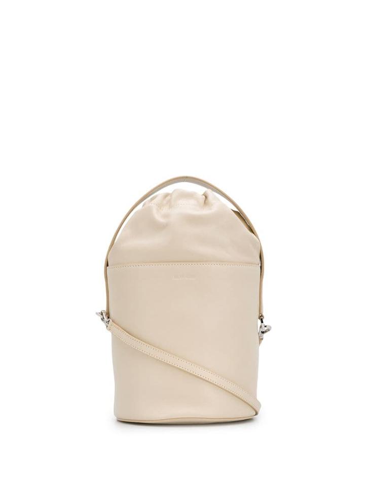 Jil Sander Top Handle Bucket Bag - Neutrals
