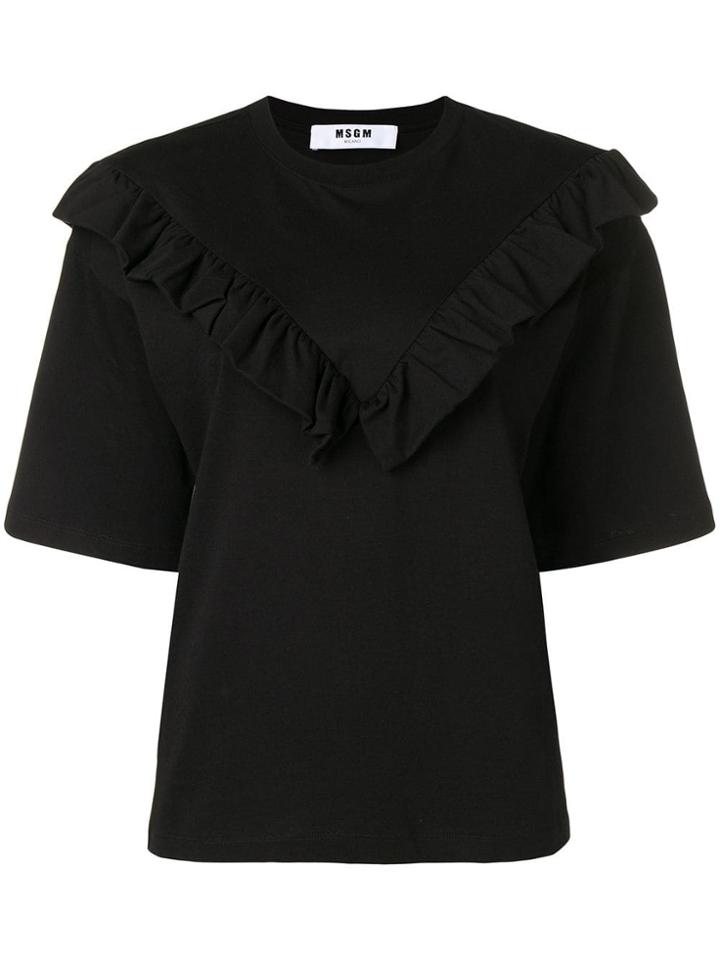 Msgm Bib Top - Black