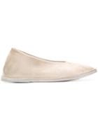 Marsèll Asymmetric Ballerina Pumps - Neutrals