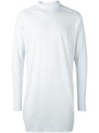 Y-3 Long-sleeved T-shirt, Men's, Size: Medium, White, Cotton