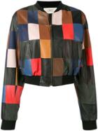 Ports 1961 Patchwork Zipped Jacket - Black