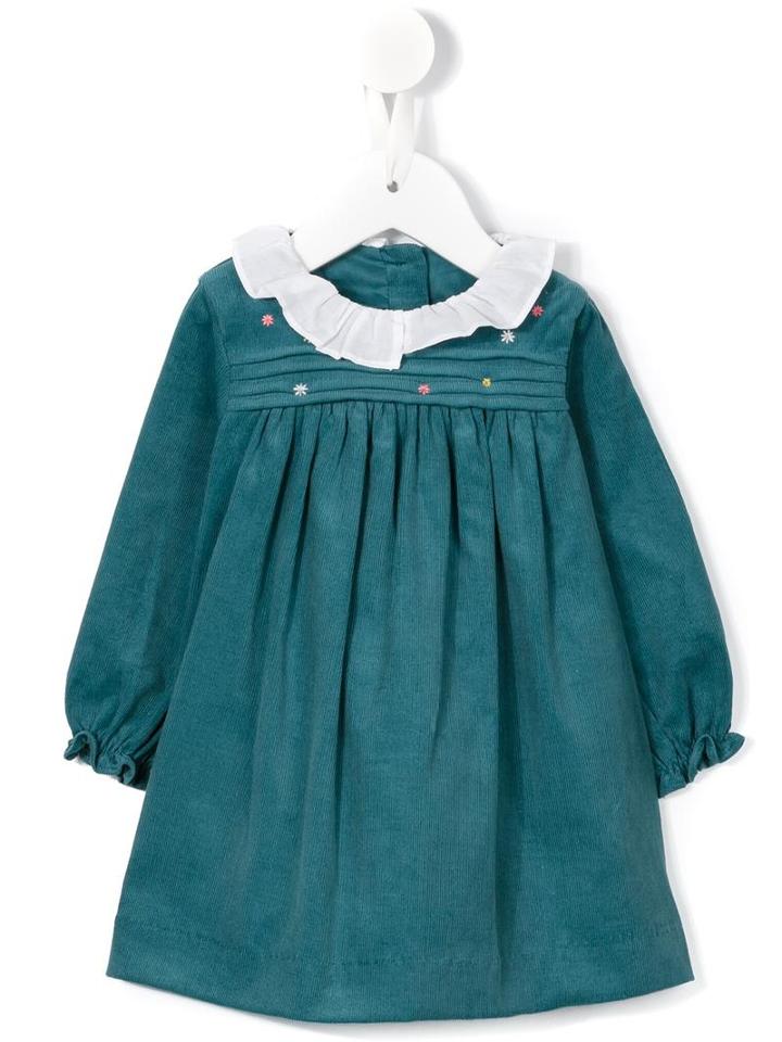 Knot - 'corduroy' Dress - Kids - Cotton - 6 Mth, Blue