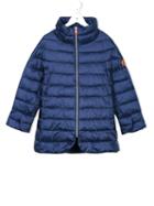 Save The Duck Kids Zipped Padded Coat, Girl's, Size: 8 Yrs, Blue
