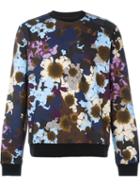 Versace Floral Print Sweatshirt