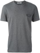Givenchy Cuban-fit Logo Plaque T-shirt, Men's, Size: Xl, Grey, Cotton