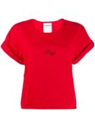 Philosophy Di Lorenzo Serafini Contrast Logo T-shirt - Red