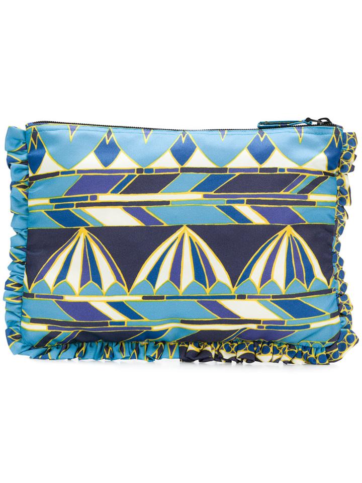 La Doublej Oversized Clutch - Blue