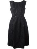 Talbot Runhof 'locomotion' Dress, Women's, Size: 38, Black, Acetate/cupro/cotton/polyamide