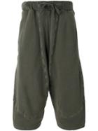 Andrea Ya'aqov Track Shorts, Men's, Size: Small, Brown, Cotton