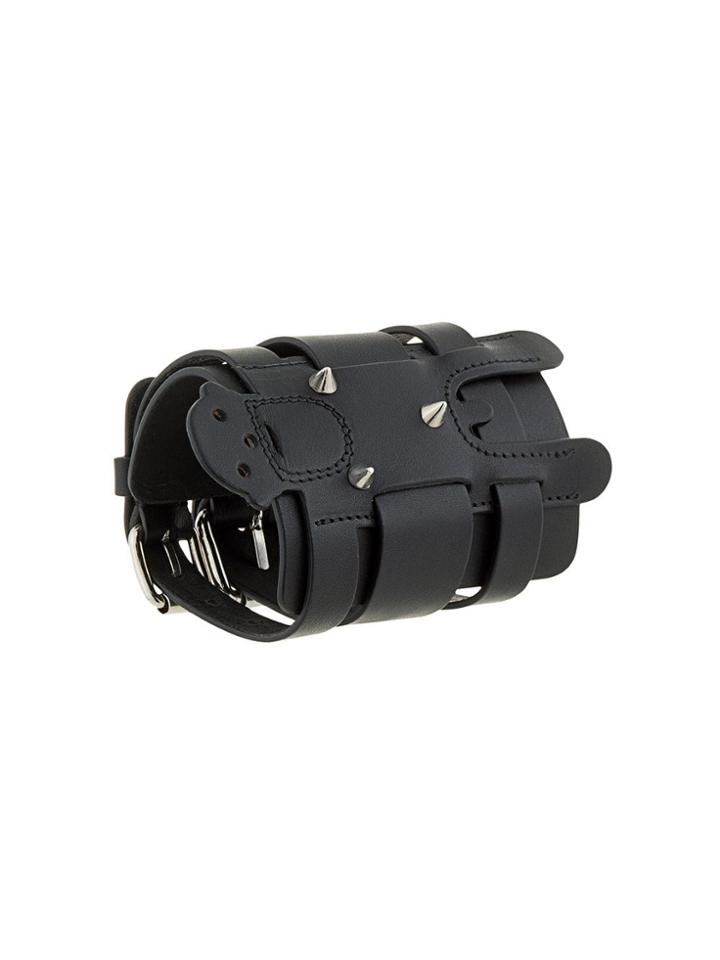 Walter Van Beirendonck W-cuff Bracelet - Black