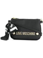 Love Moschino Scarf Bow Shoulder Bag - Black