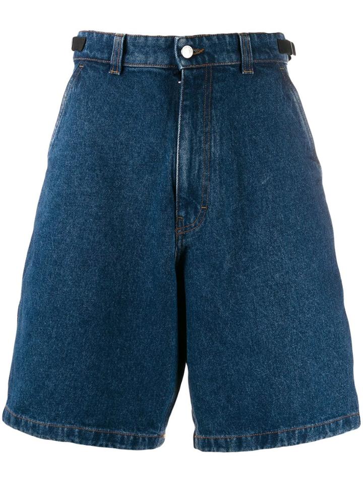Ami Alexandre Mattiussi Worker Bermuda Shorts - Blue