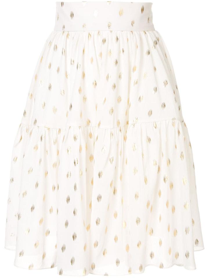 Bambah Disco Mini Skirt - White