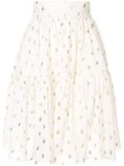 Bambah Disco Mini Skirt - White