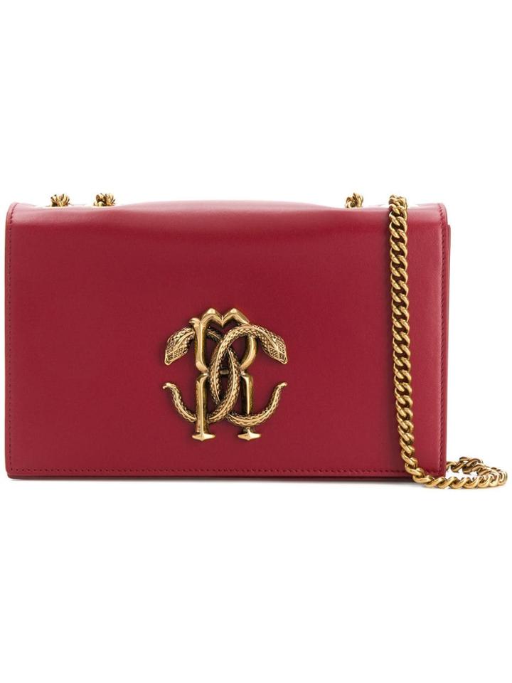 Roberto Cavalli Structured Clutch