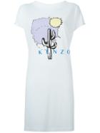 Kenzo Cactus Print T-shirt Dres