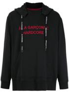 À La Garçonne À La Garçonne + Hering Hardcore Hoodie - Black