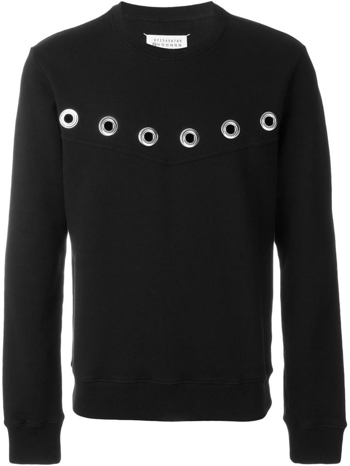 Maison Margiela Eyelet Detail Sweatshirt