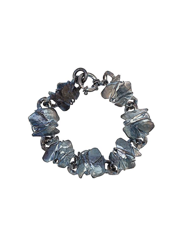 Chin Teo Chain Link Bracelet - Metallic