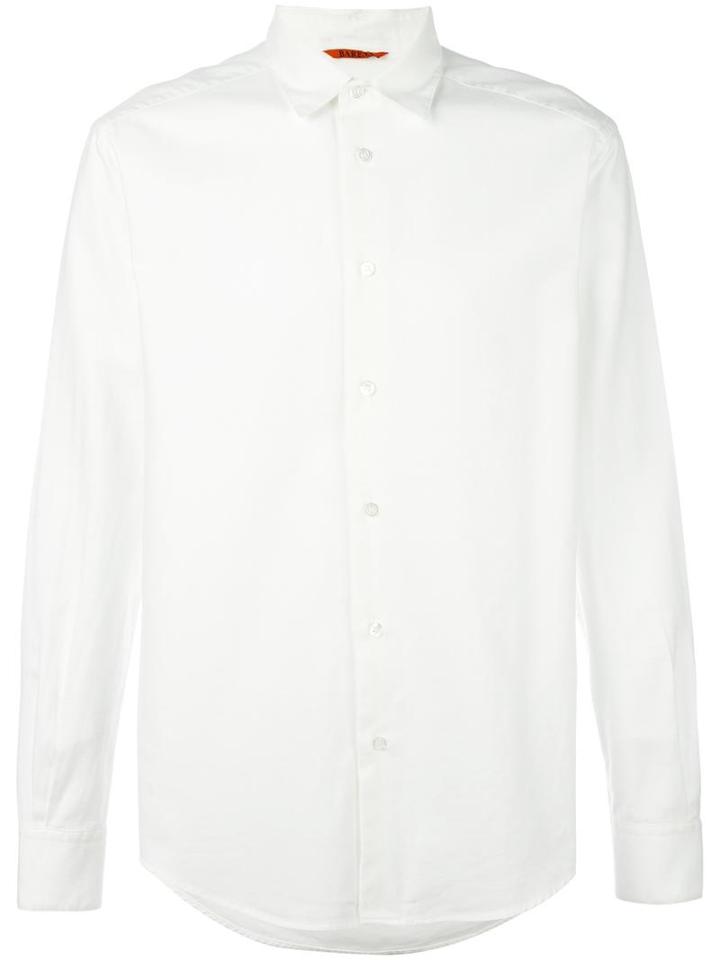 Barena 'coppi' Shirt, Men's, Size: 46, White, Cotton