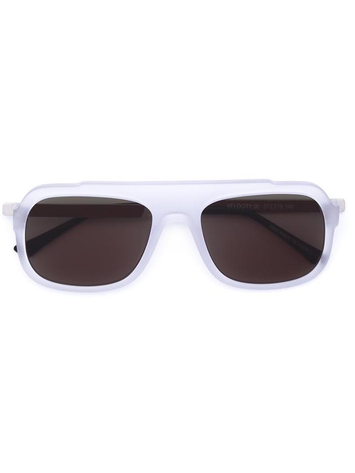 Thierry Lasry Velocity Sunglasses, Women's, White, Acetate/metal Other