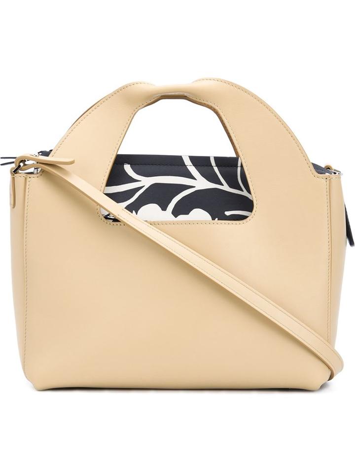 The Row Two For One 10 Tote, Women's, Nude/neutrals, Leather
