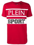 Plein Sport Logo Printed T-shirt - Red