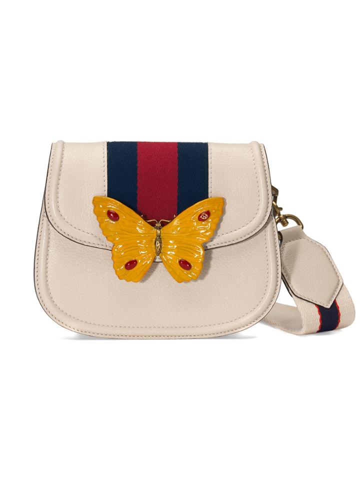 Gucci Guccitotem Small Shoulder Bag - White