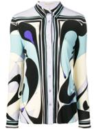 Emilio Pucci Alex Print Button-down Shirt - Black