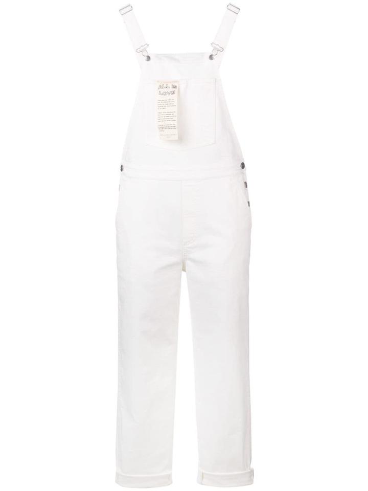 Stella Mccartney Classic Dungarees - White