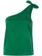 Nobody Denim Paradiso One-shoulder Top - Green