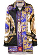 Versace The Lovers Print Shirt - Black