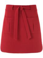Egrey Short Skirt - Red