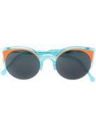 Retrosuperfuture Cat Eye Sunglasses - Blue