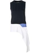 Sportmax Tie-side Knit Top - Blue