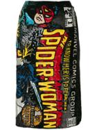 Olympia Le-tan Spider-woman Embroidered Skirt - Multicolour